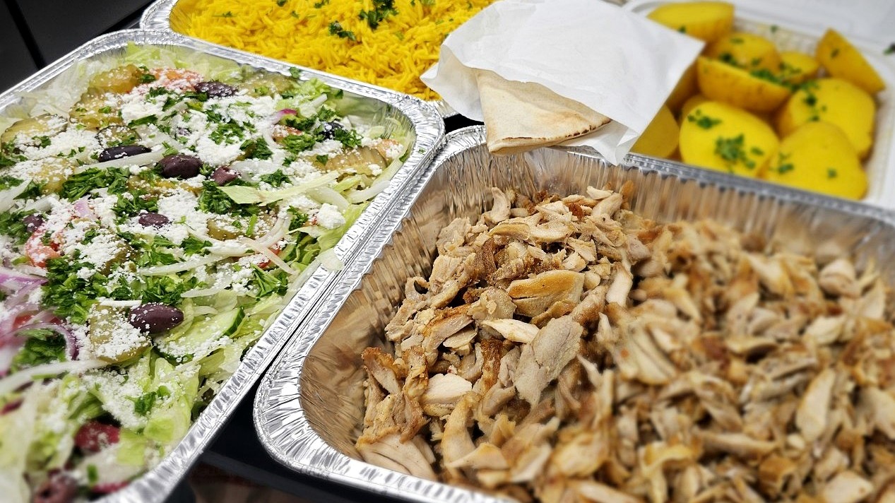 CaterHarbor catering spread